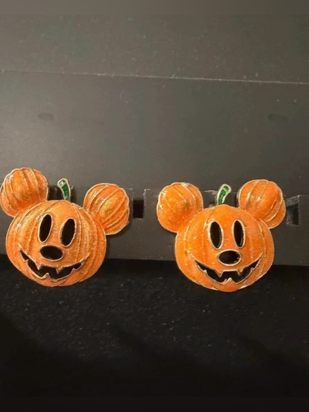 Baublebar Mickey pumpkin earrings